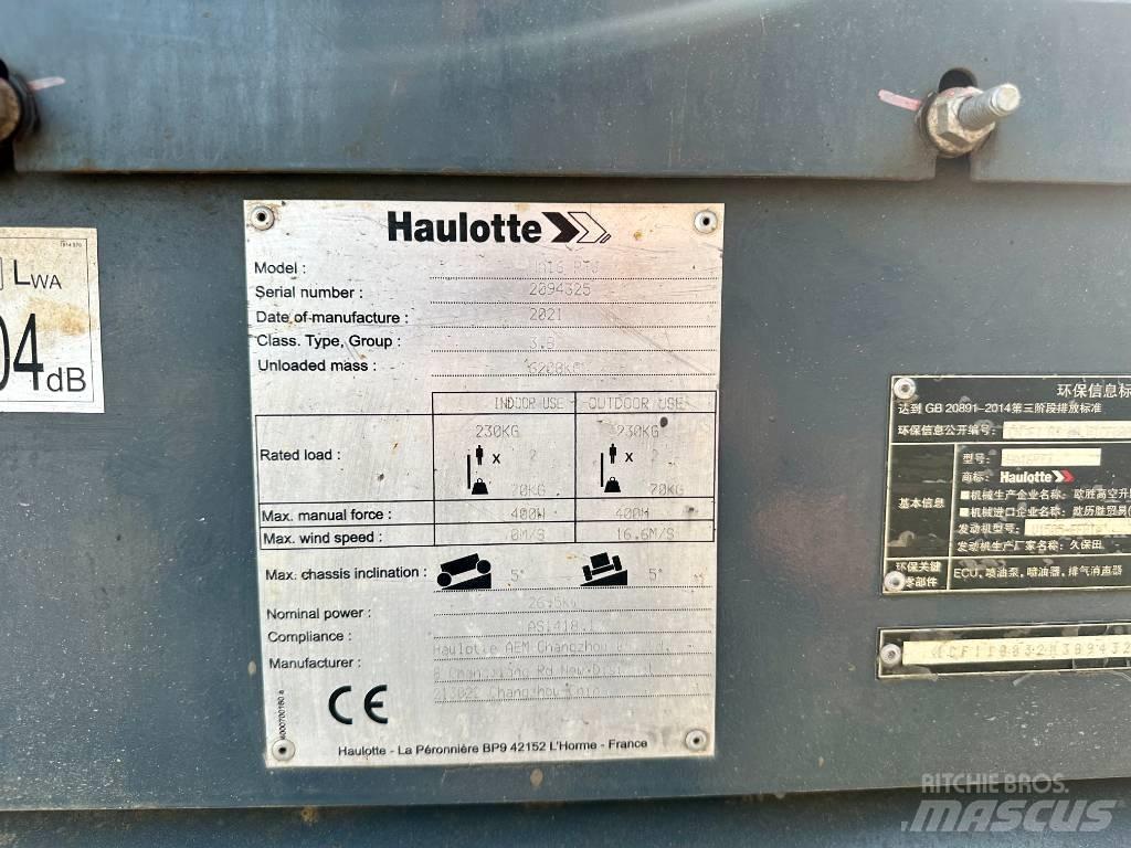 Haulotte HA16RTJ Kuukulkijat