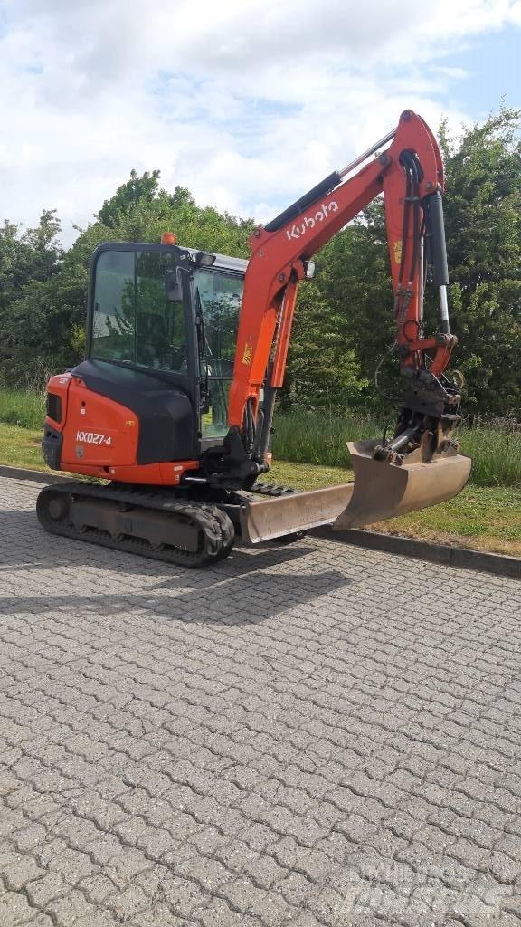Kubota KX027-4 Minikaivukoneet < 7t
