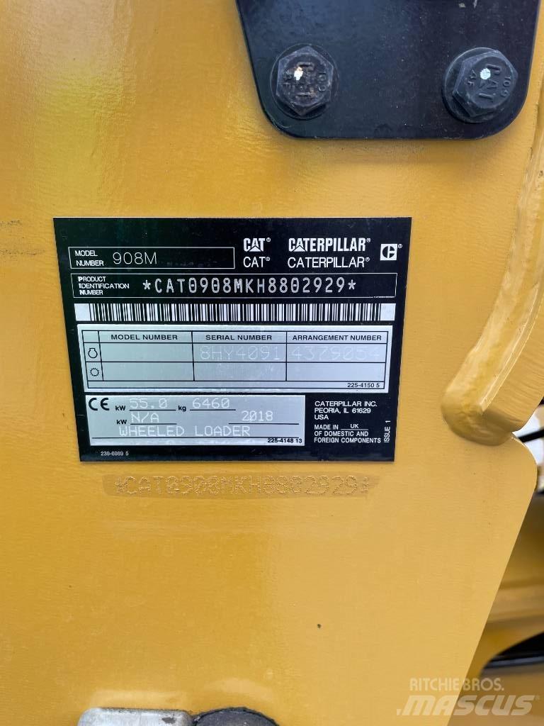CAT 908 M Pyöräkuormaajat