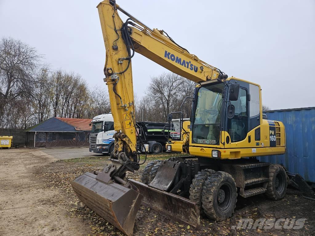 Komatsu PW 160-8 Pyöräkaivukoneet