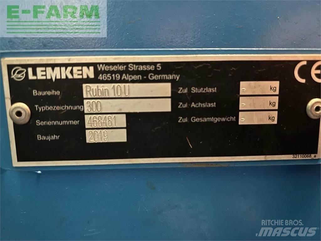 Lemken Rubin U 10 Kiekkomultaimet ja lautasäkeet