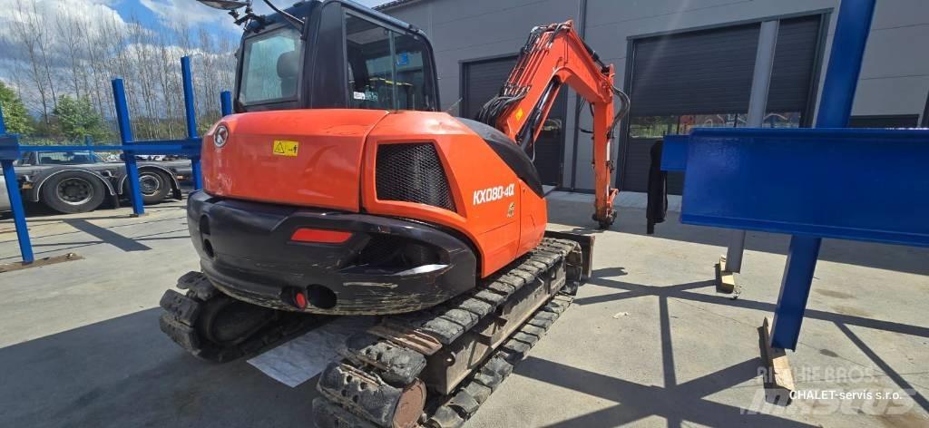 Kubota KX 080-4 CX Midikaivukoneet 7t - 12t