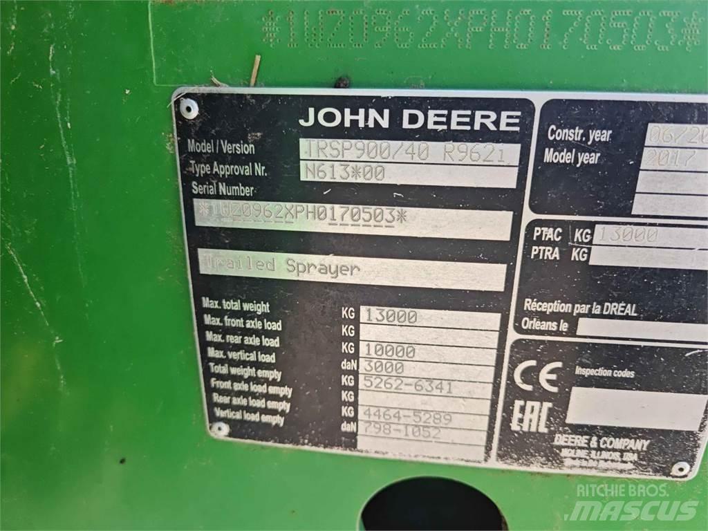 John Deere R962i Hinattavat ruiskut