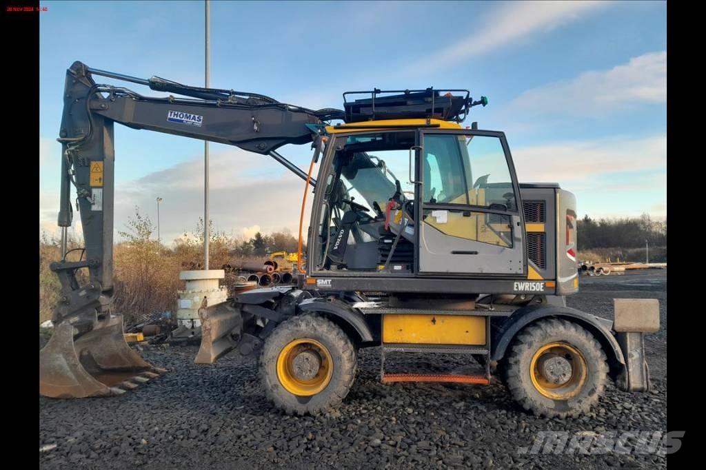 Volvo EWR 150 E Pyöräkaivukoneet