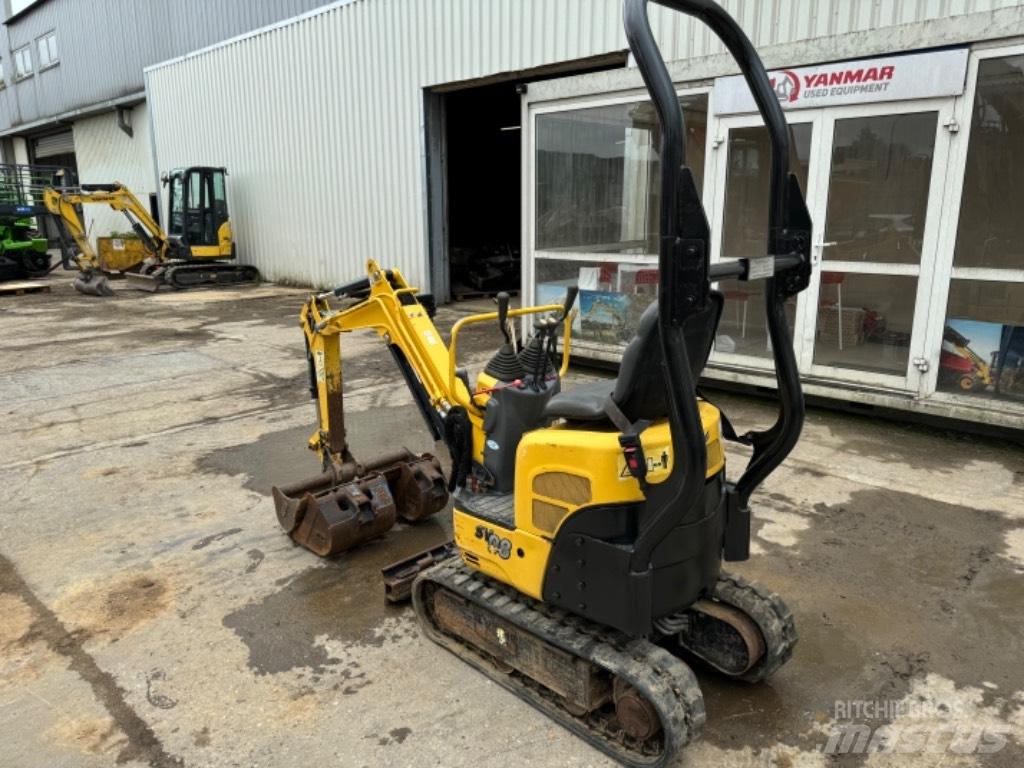 Yanmar SV08 (1C088) Minikaivukoneet < 7t