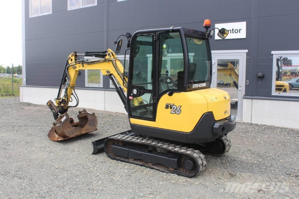 Yanmar SV 26 Minikaivukoneet < 7t