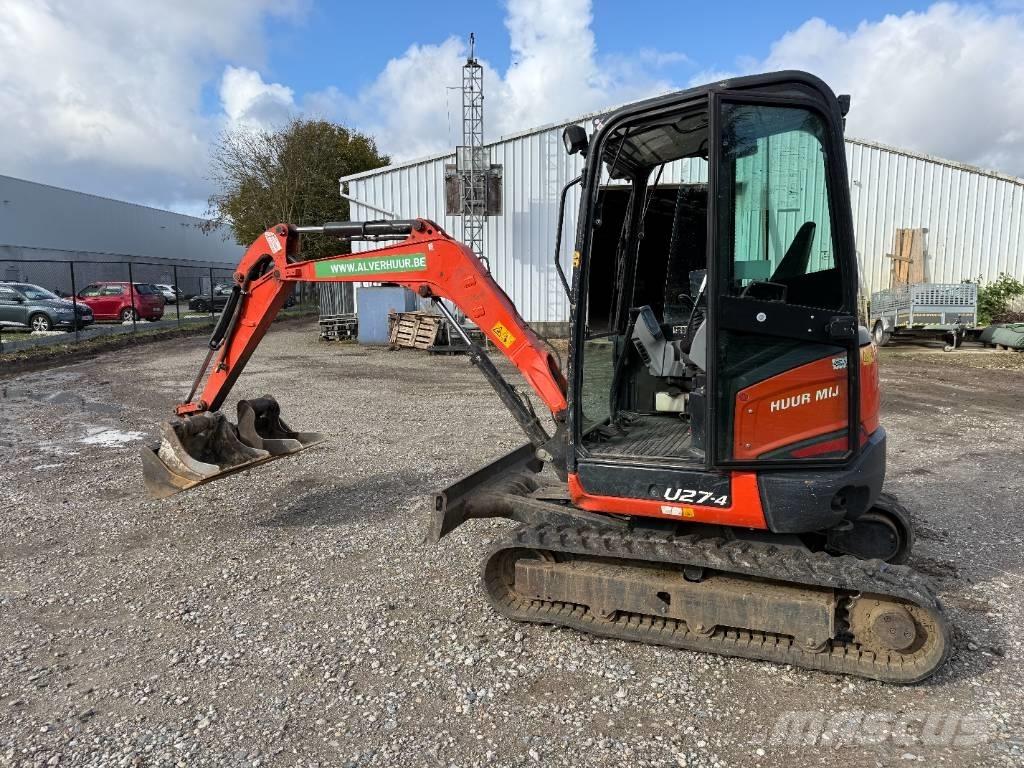 Kubota U 27-4 Minikaivukoneet < 7t