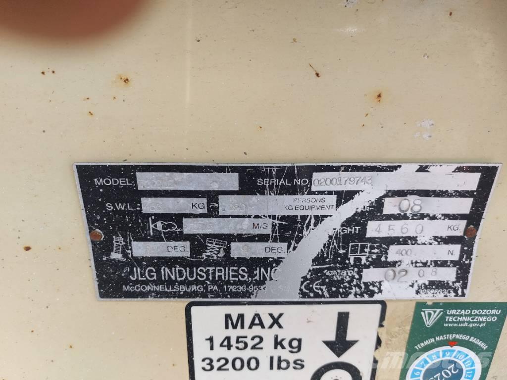 JLG 3369LE Saksilavat