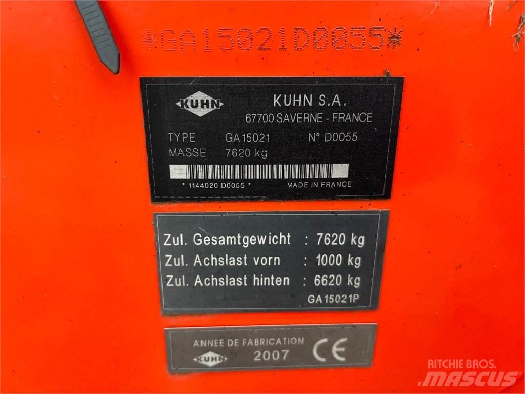 Kuhn GA 15021 Swather-niittokoneet