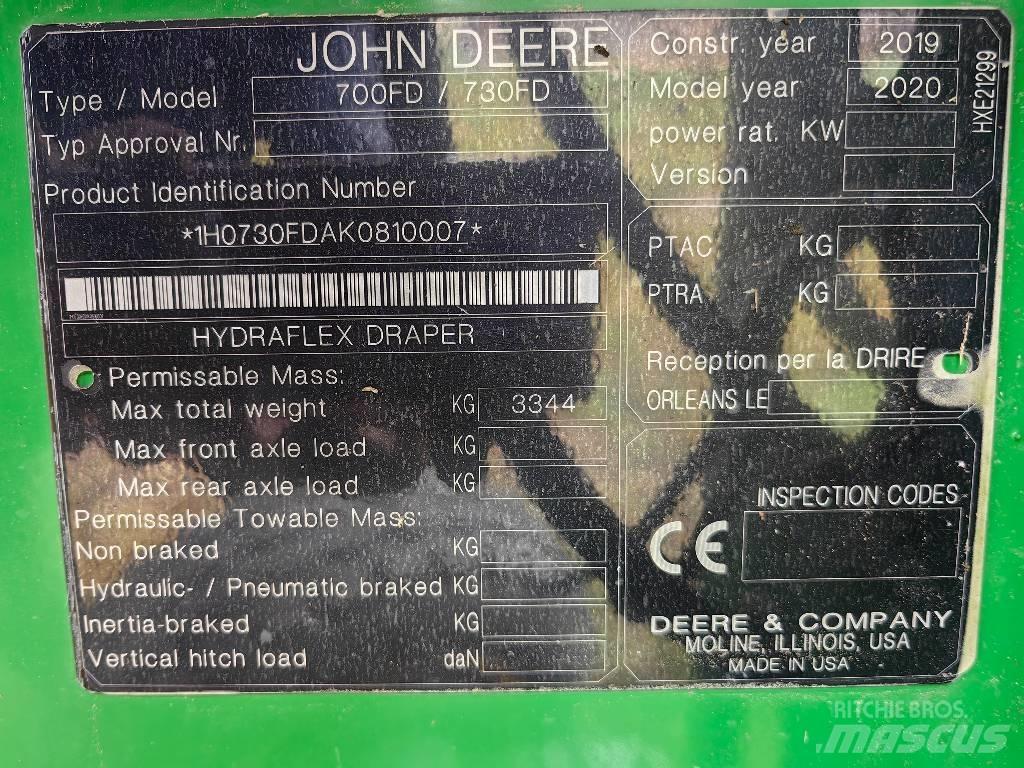 John Deere T 670 i Leikkuupuimurit