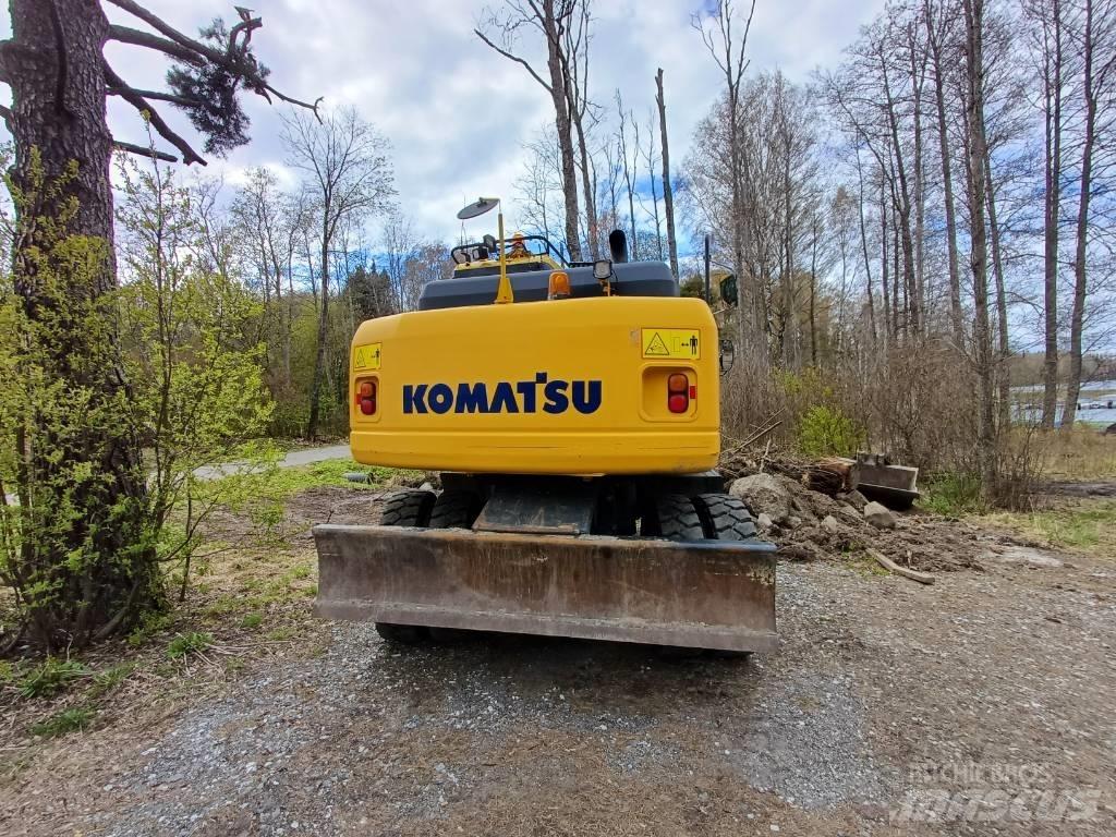 Komatsu PW 160-7E0 Pyöräkaivukoneet
