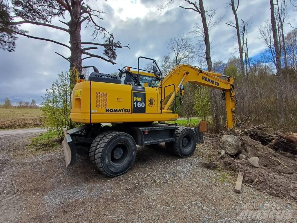 Komatsu PW 160-7E0 Pyöräkaivukoneet