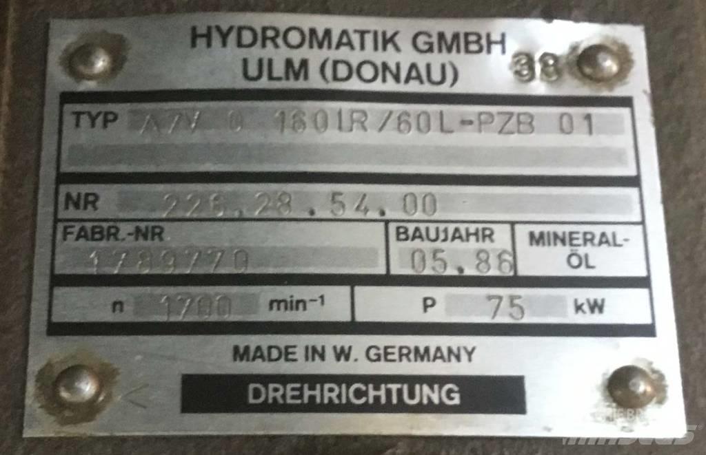 Hydromatik A7V0160LR Hydrauliikka