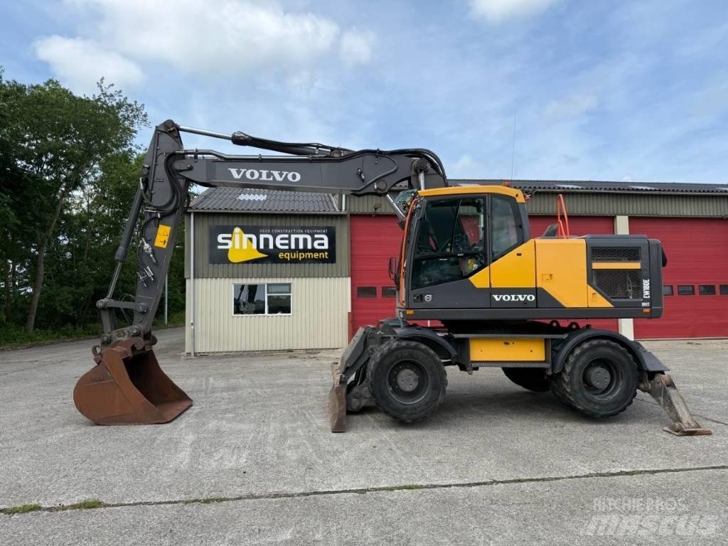 Volvo EW180E Pyöräkaivukoneet