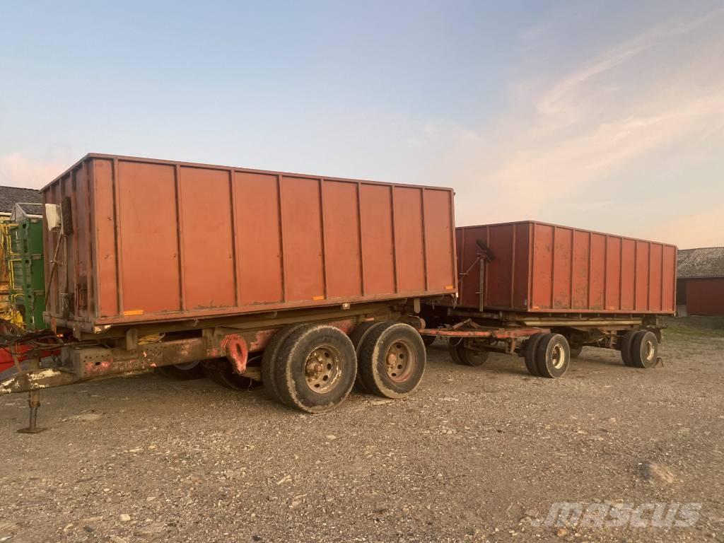Scania vogntræk Kippiperävaunut