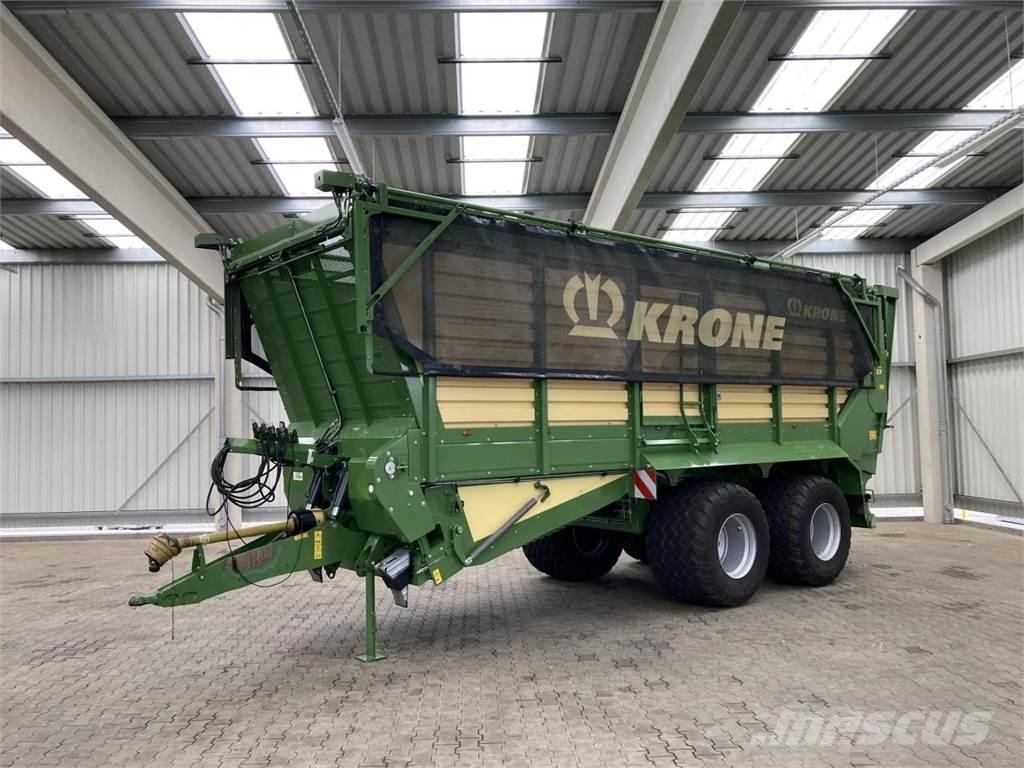 Krone TX 460 D Keräävät noukinvaunut ja silppurivaunut
