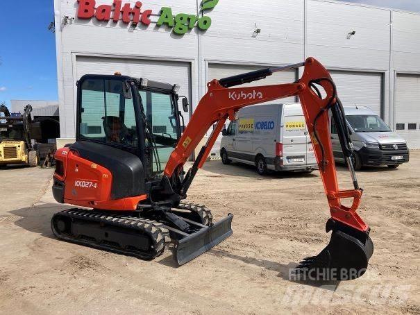 Kubota KX027-4 Minikaivukoneet < 7t