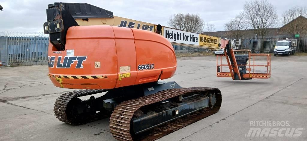 JLG 660 SJ C Teleskooppipuominostimet