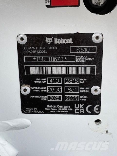 Bobcat S 510 Liukuohjatut kuormaajat