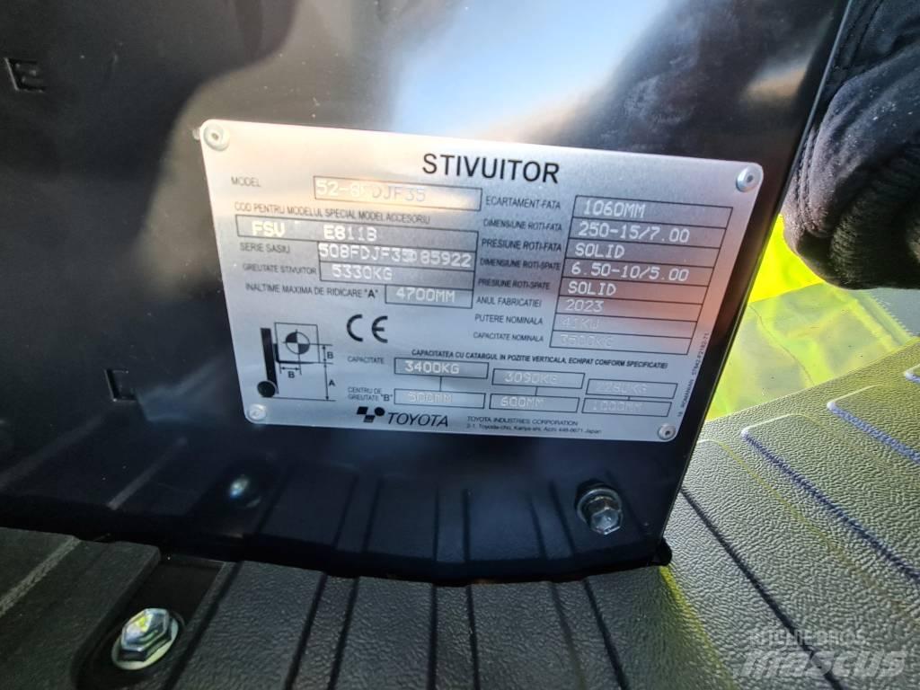 Toyota Tonero Työntömastotrukit