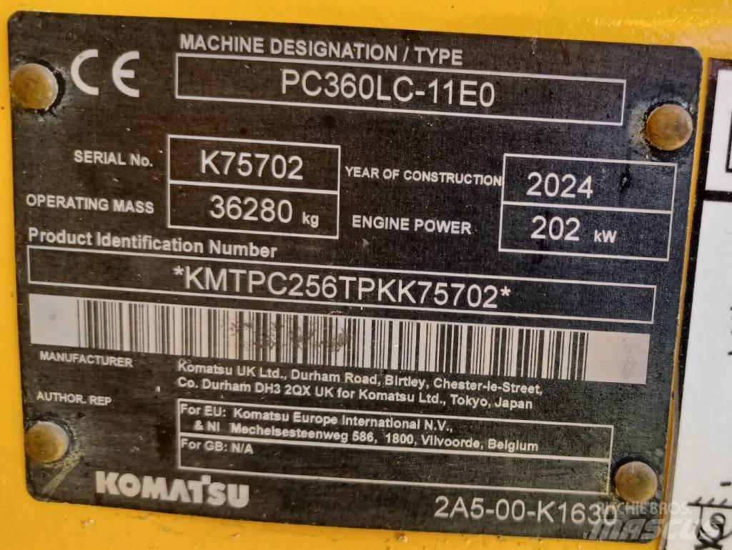 Komatsu PC360LC-11 Telakaivukoneet