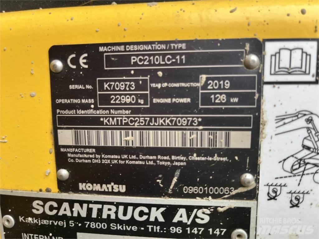 Komatsu PC210LC-11 Telakaivukoneet