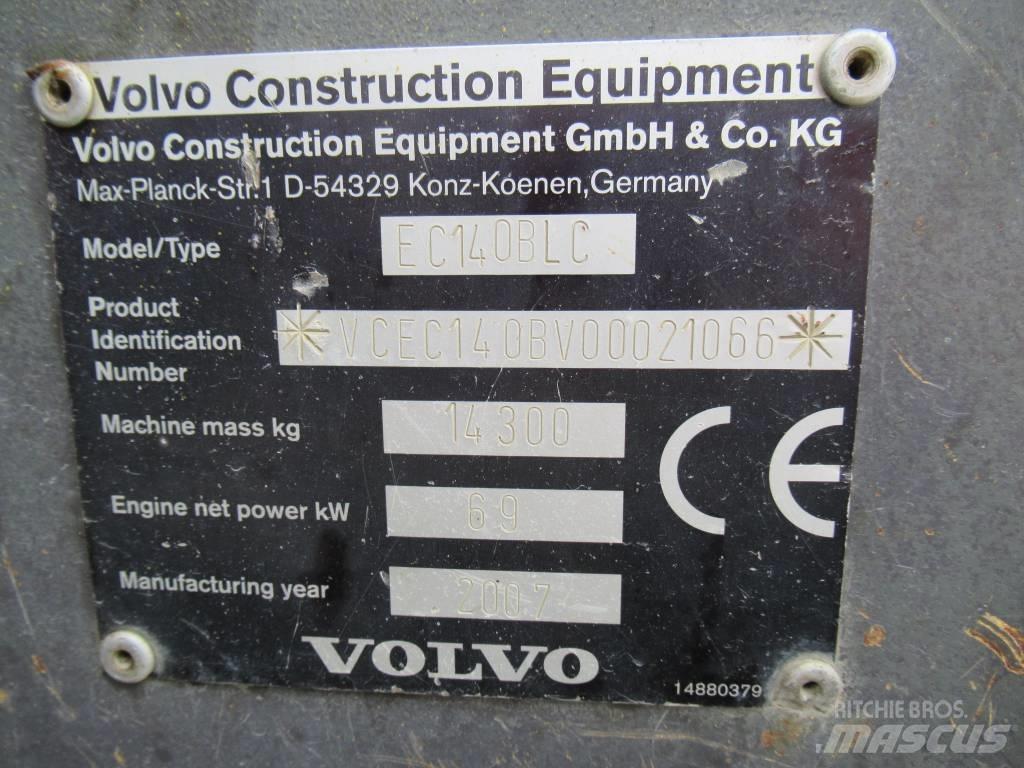 Volvo EC 140 B LC Telakaivukoneet