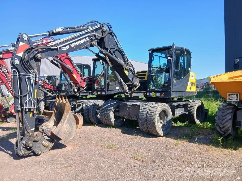 Yanmar B 110 W Pyöräkaivukoneet