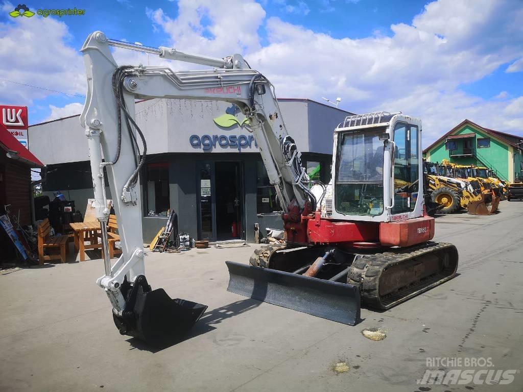 Takeuchi TB180FR Midikaivukoneet 7t - 12t