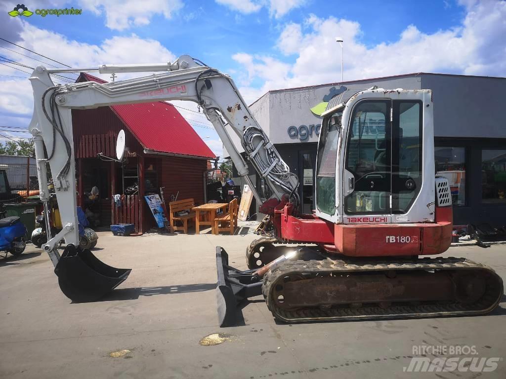 Takeuchi TB180FR Midikaivukoneet 7t - 12t