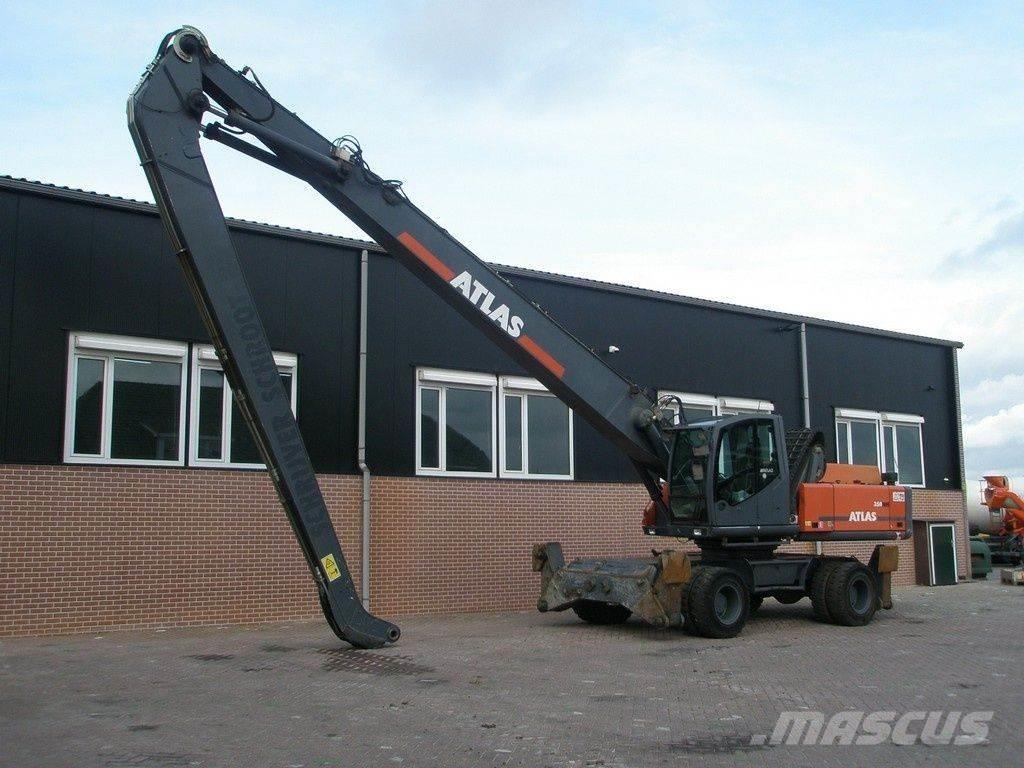 Atlas 350MH Jätteenkäsittelijät