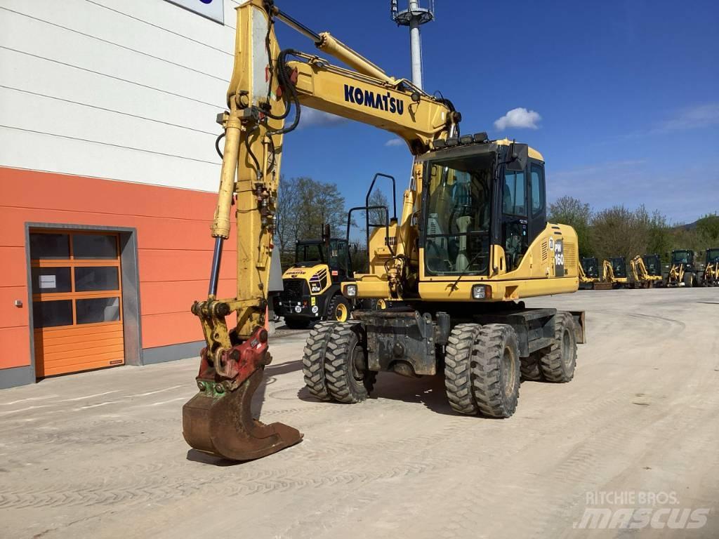 Komatsu PW 160-7E0 Pyöräkaivukoneet