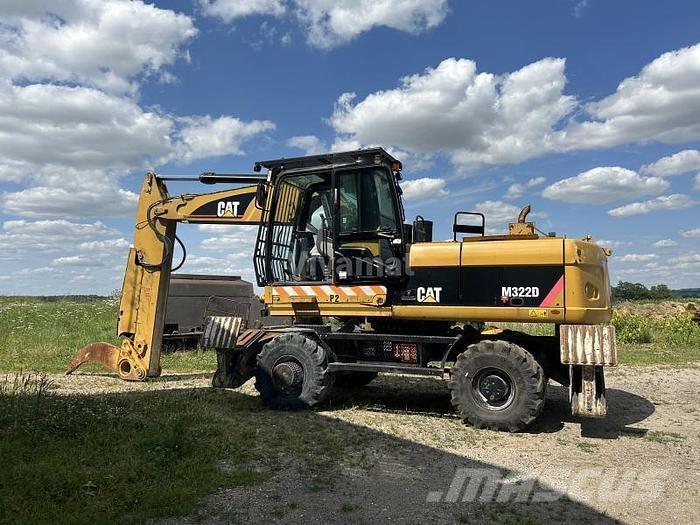 CAT M322D VAH Pyöräkaivukoneet
