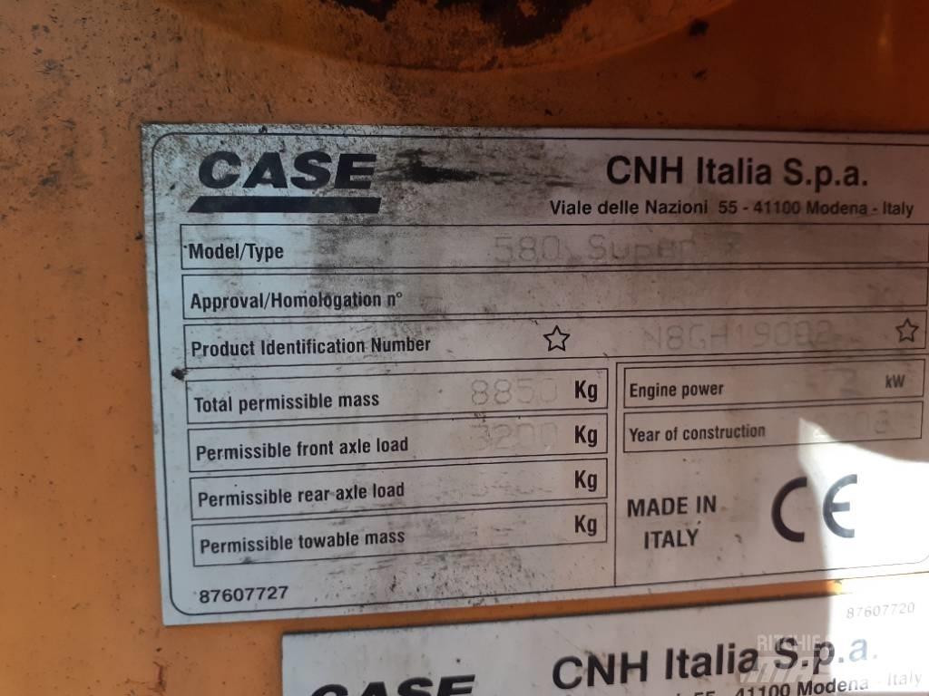 CASE 580 SUPER R Kaivurikuormaajat