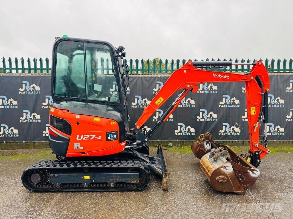 Kubota U 27-4 Minikaivukoneet < 7t
