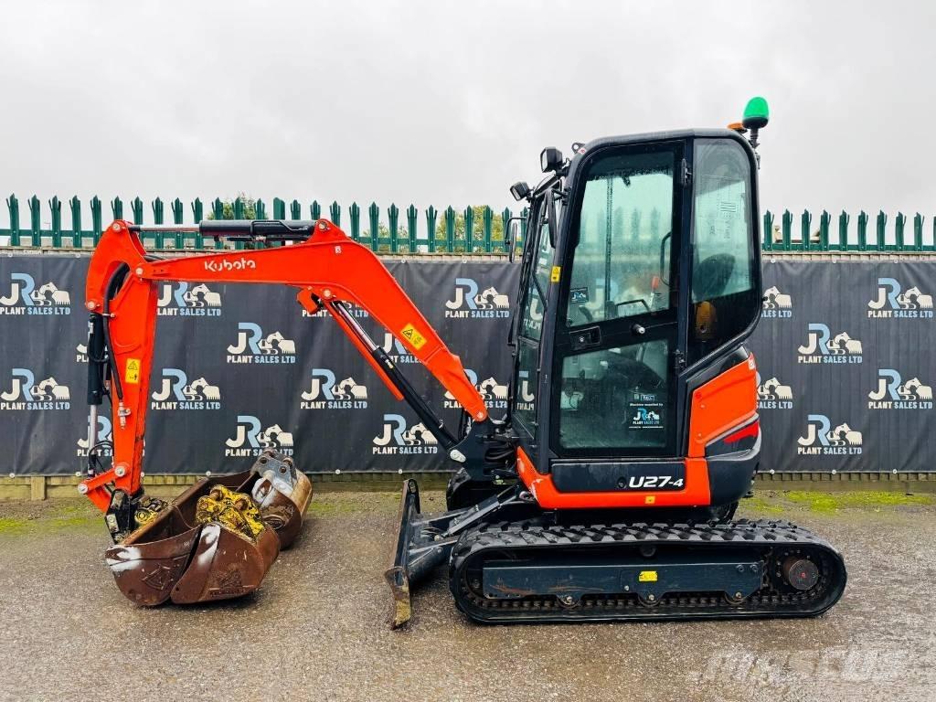 Kubota U 27-4 Minikaivukoneet < 7t