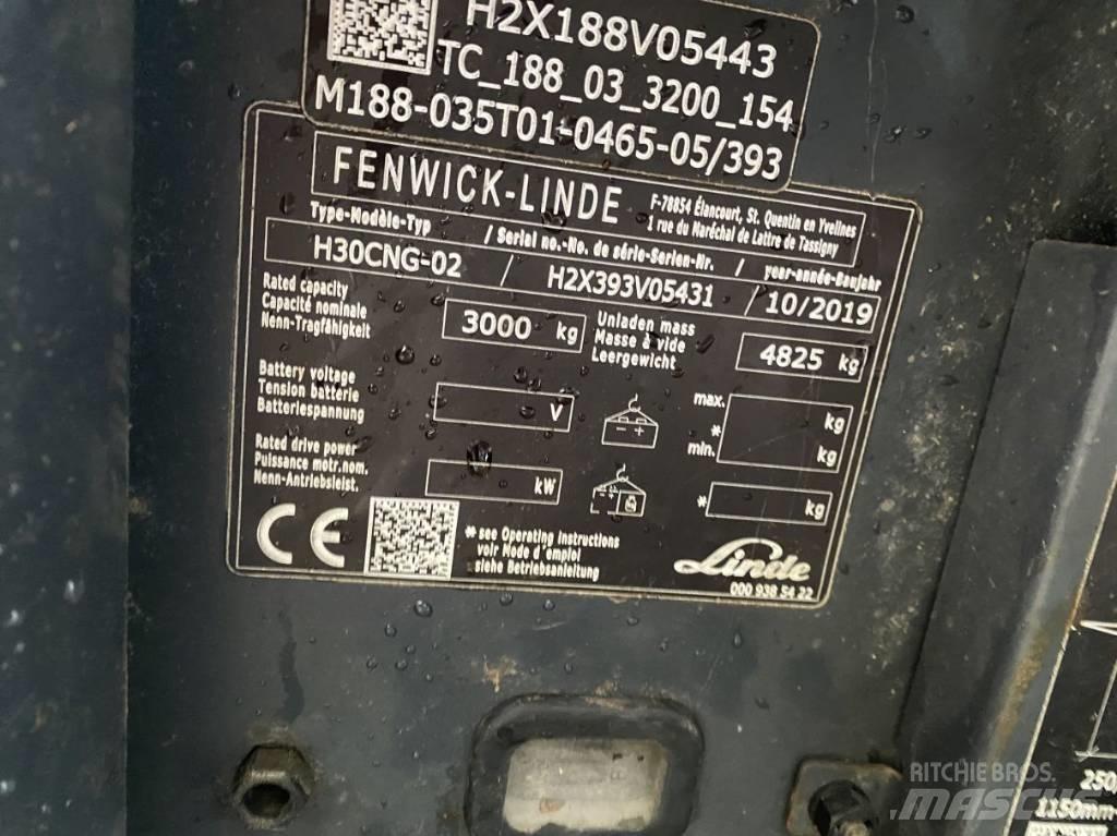 Linde H30CNG-02 Nestekaasutrukit