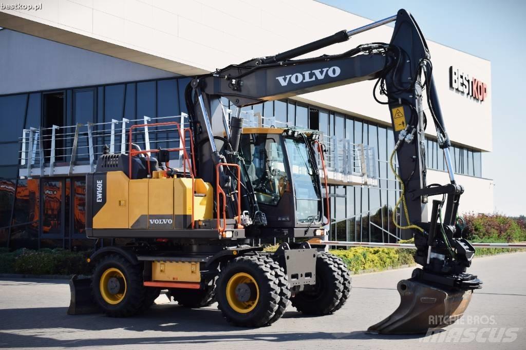 Volvo EW 160 E Pyöräkaivukoneet
