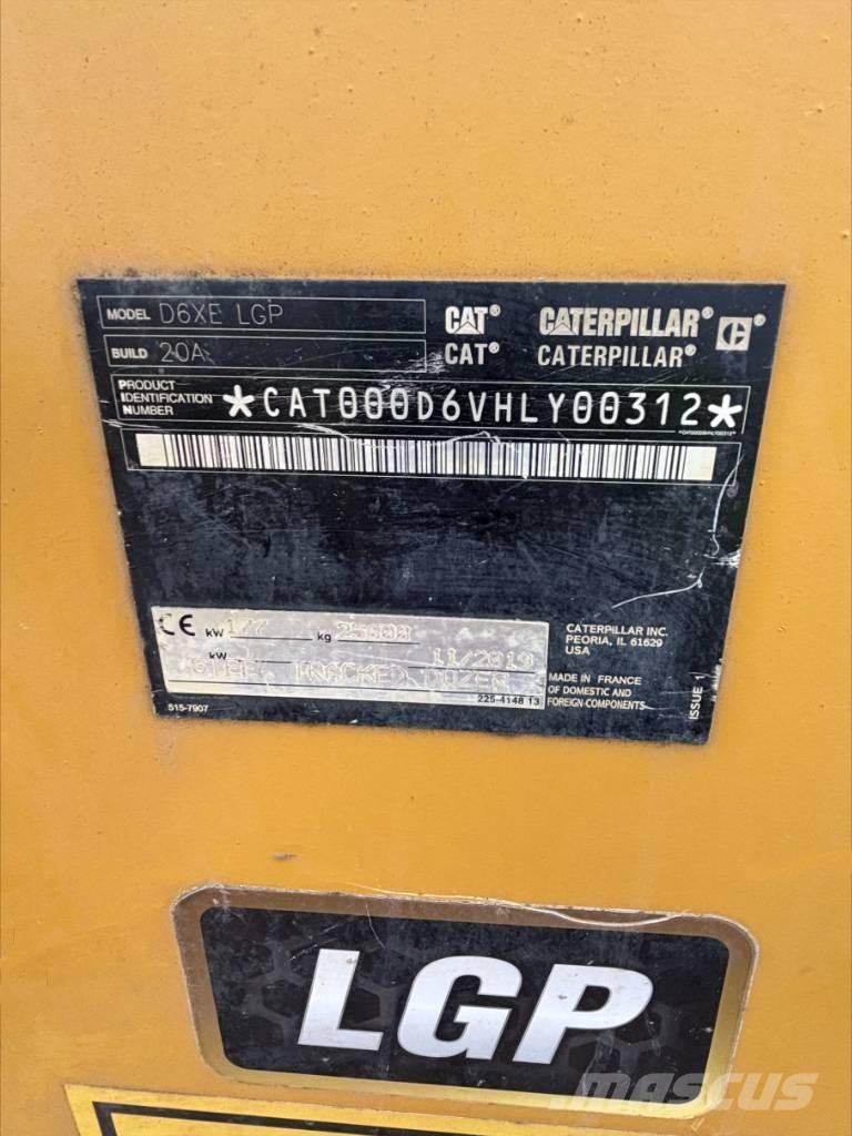 CAT D 6 XE LGP Telaketjupuskutraktorit
