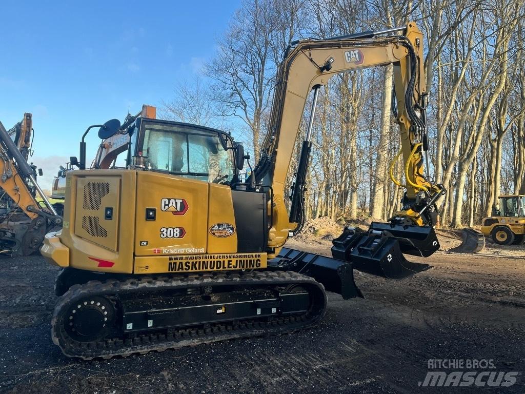 CAT 308 Midikaivukoneet 7t - 12t