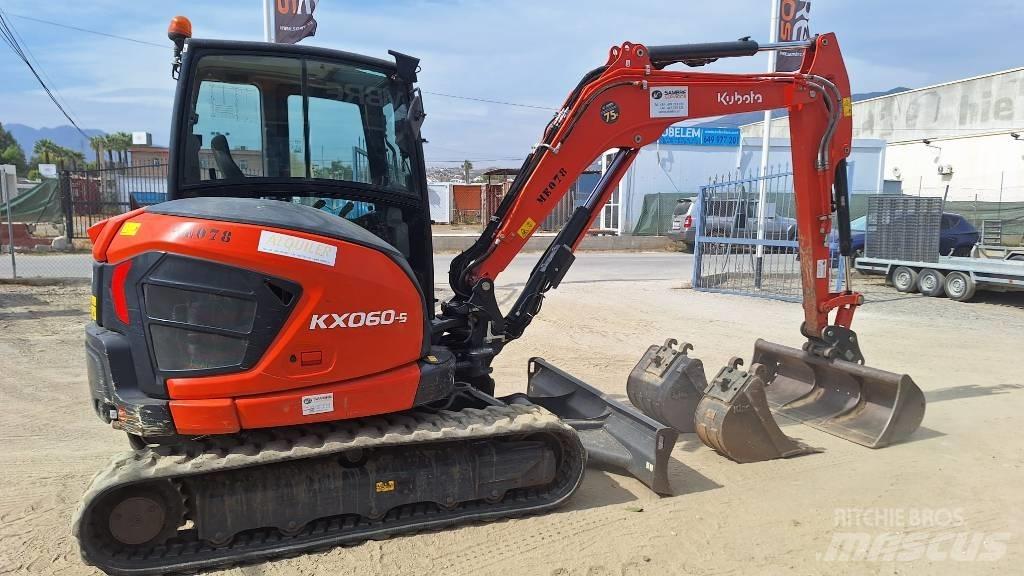 Kubota KX 060-5 Minikaivukoneet < 7t
