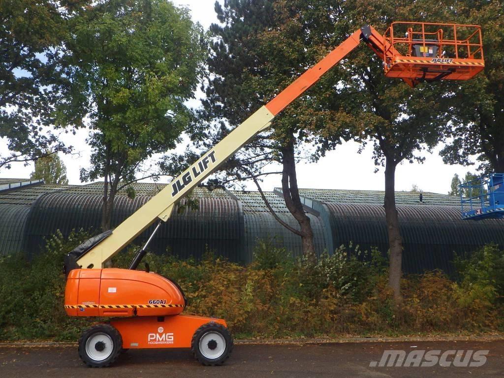 JLG 660SJ Teleskooppipuominostimet