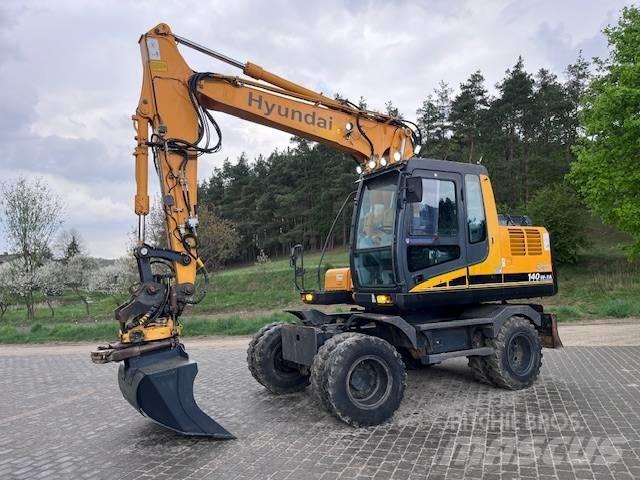 Hyundai Robex 140 W Pyöräkaivukoneet