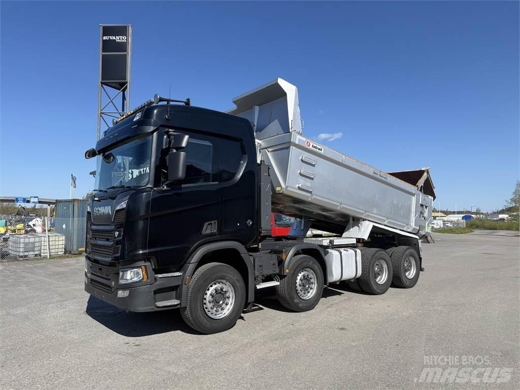 Scania R580 8X4 Sora- ja kippiautot
