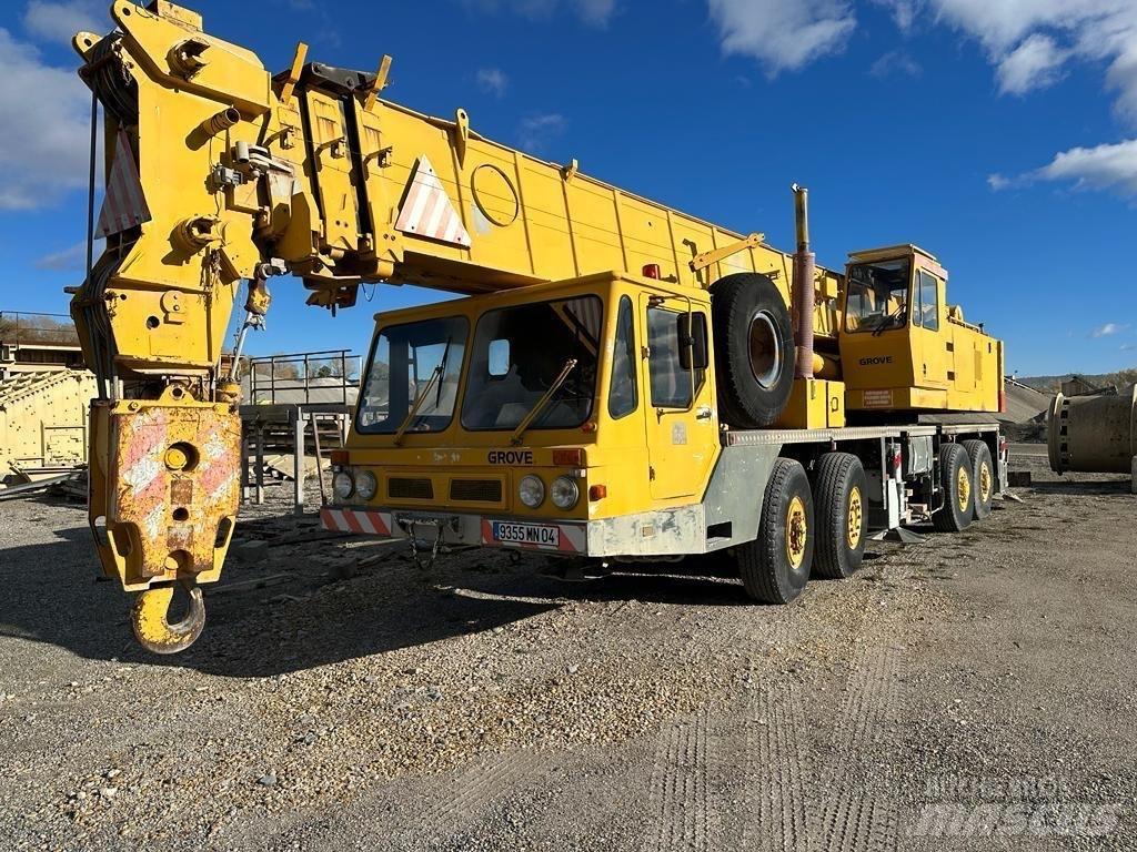 Grove TM 750 E Tela-alustaiset nosturit