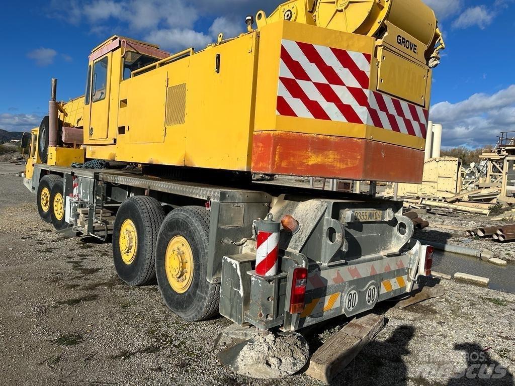Grove TM 750 E Tela-alustaiset nosturit