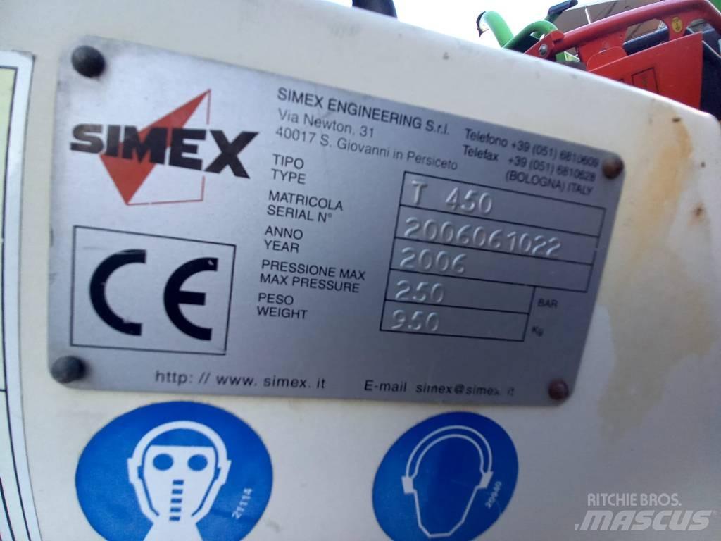 Simex T-450 Ketjukaivurit