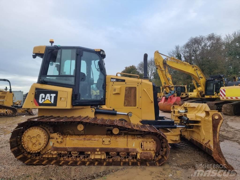 CAT D 6 K 2 LGP Telaketjupuskutraktorit
