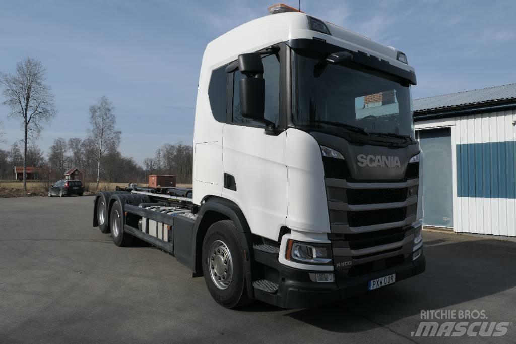 Scania R500 B6x2nb Koukkulava kuorma-autot