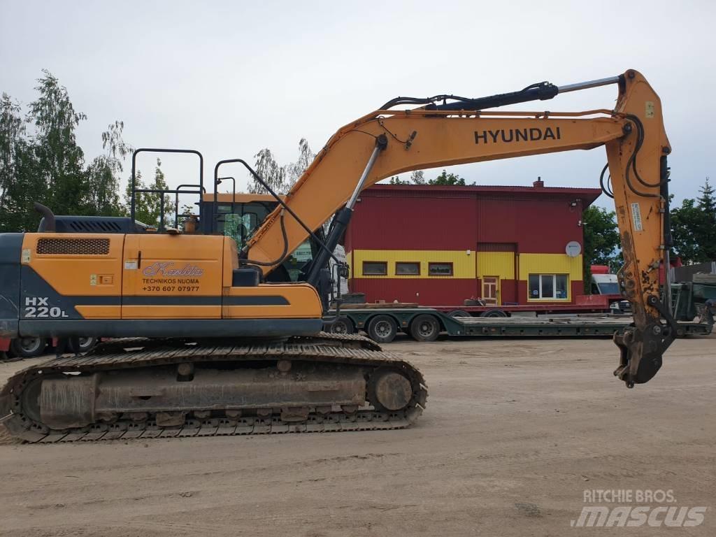 Hyundai HX 220 L Telakaivukoneet